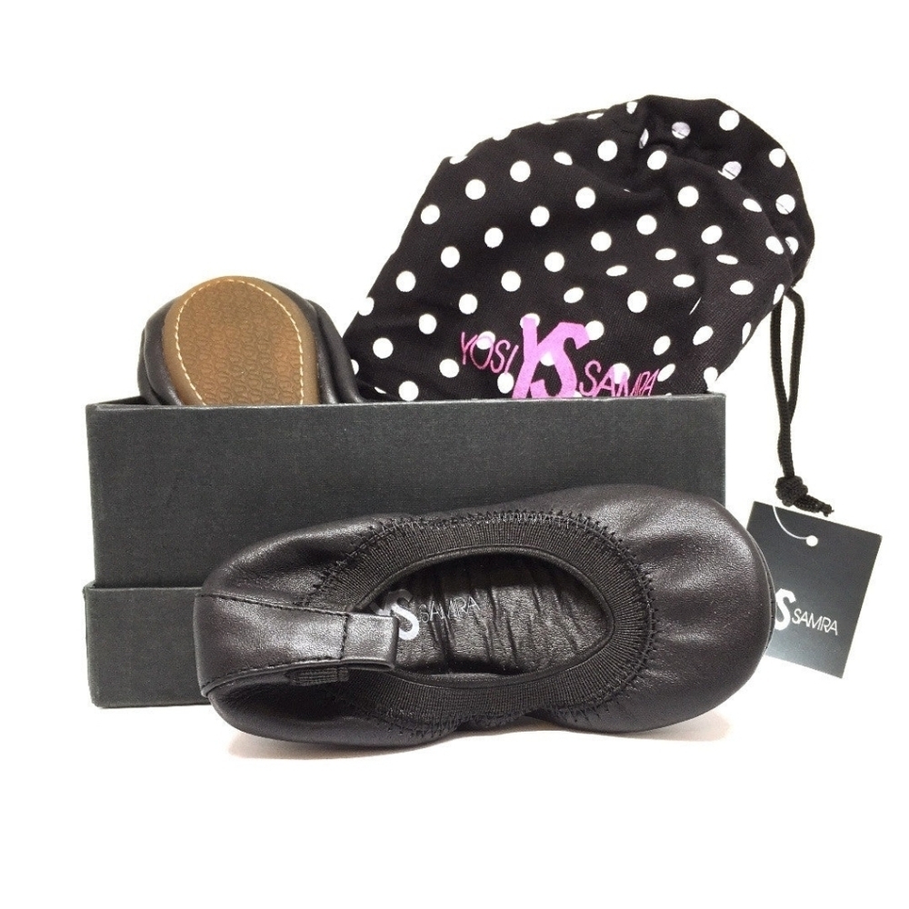 Sz 10C Childrens Yosi Samra "Sammie" Ballet "Original" Foldable Ballet Flats